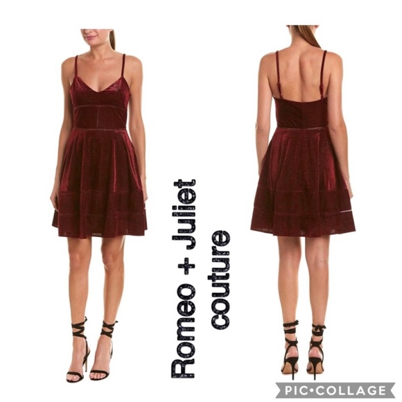 Romeo + Juliet Couture Ribbed A-line Dress NWT M - Picture 1 of 5